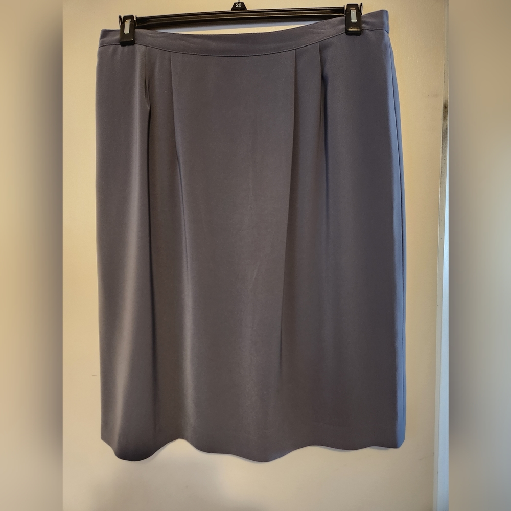 Kasper & Co. purple lined skirt.